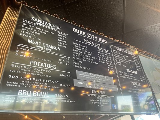 Menu photo 7 Duke City BBQ Albuquerque, NM