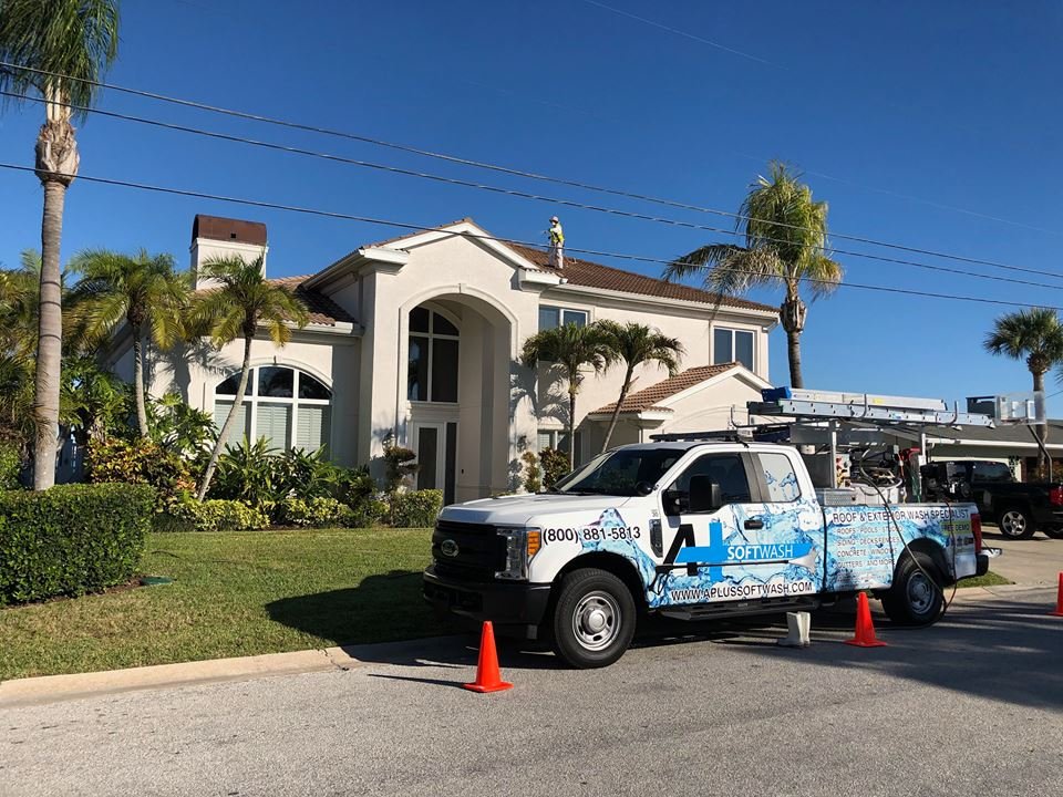 Slide of A Plus Soft Wash