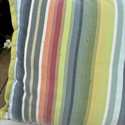 Bayshore Resort - Dirty pillow with bugs at cabana