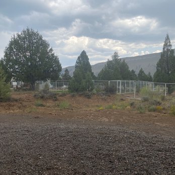 Mammoth Creek RV Resort - Campsite #6 view of mountains and dog park! - Campgrounds Near Me - Hatch, Utah