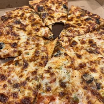 Godfather's Pizza - Medium veggie on thin, it was ok - Pizza Near Me - San Antonio, Texas Godfather's Pizza - Medium veggie on thin, it was ok - Pizza Near Me - San Antonio, Texas