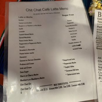 Chit Chat Cafe - Coffee & Tea Near Me - Manteca, California