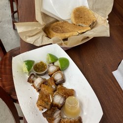 The Butcher Shop & Deli - Chicharrones & pan con lechón