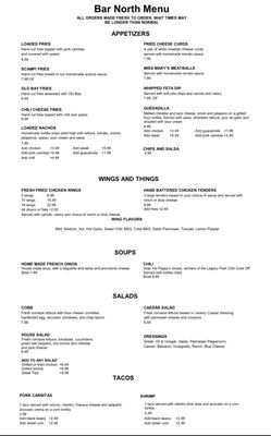 Menu photo 4 Bar North Kennesaw, GA