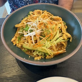 The Peached Tortilla - Dan Dan noodles- spicy so good - Asian Fusion Near Me - Cedar Park, Texas The Peached Tortilla - Dan Dan noodles- spicy so good - Asian Fusion Near Me - Cedar Park, Texas