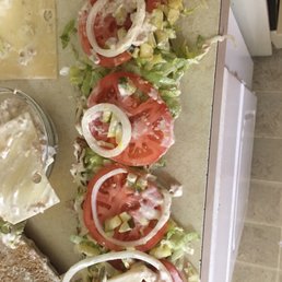 No tuna. And almost no onions. No tuna. And almost no onions.