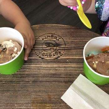 FroGurt Frozen Yogurt - Two 7.0 oz servings for the kiddos.  $10.74 with tax included. - Ice Cream & Frozen Yogurt Near Me - Glenview, Illinois