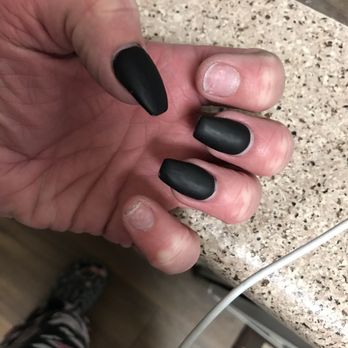 AC Nails - Here's two of the five nails that are completely off ... You go back for a repair they charge you for something that was just done - Nail Technicians Near Me - Las Vegas, Nevada