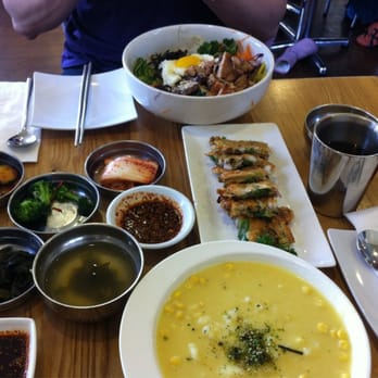 Spoon - Bi bim bap, seafood pancake, and corn porridge - Korean Near Me - Berkeley, California Spoon - Bi bim bap, seafood pancake, and corn porridge - Korean Near Me - Berkeley, California
