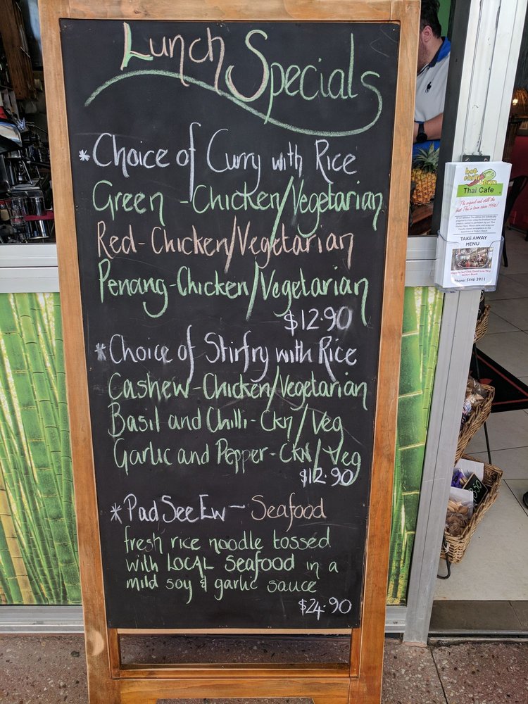 HOT CHILLI BEAN THAI CAFE Updated July 2024 17 Photos 1776 David