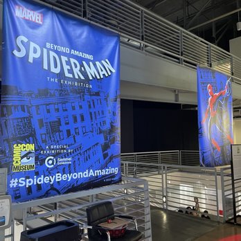 Comic-Con Museum - Spider-Man Exhibit Entrance - Cultural Center Near Me - San Diego, California