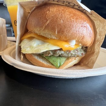 Eggslut - Sausage, Egg & Cheese - Breakfast & Brunch Near Me - Los Angeles, California
