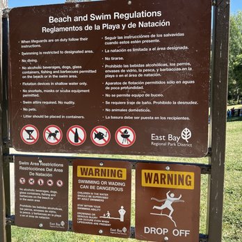 Lake Anza Beach - beach and swim regulations - Beaches Near Me - Berkeley, California