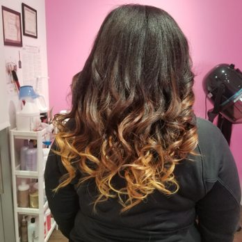Hairstring - Brazilian knots and color done by Corrine - Hair Extensions Near Me - Los Angeles, California