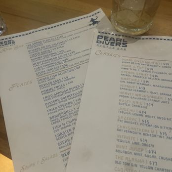 Pearl Divers Oyster Bar - Menu - Wine Bars Near Me - El Paso, Texas Pearl Divers Oyster Bar - Menu - Wine Bars Near Me - El Paso, Texas