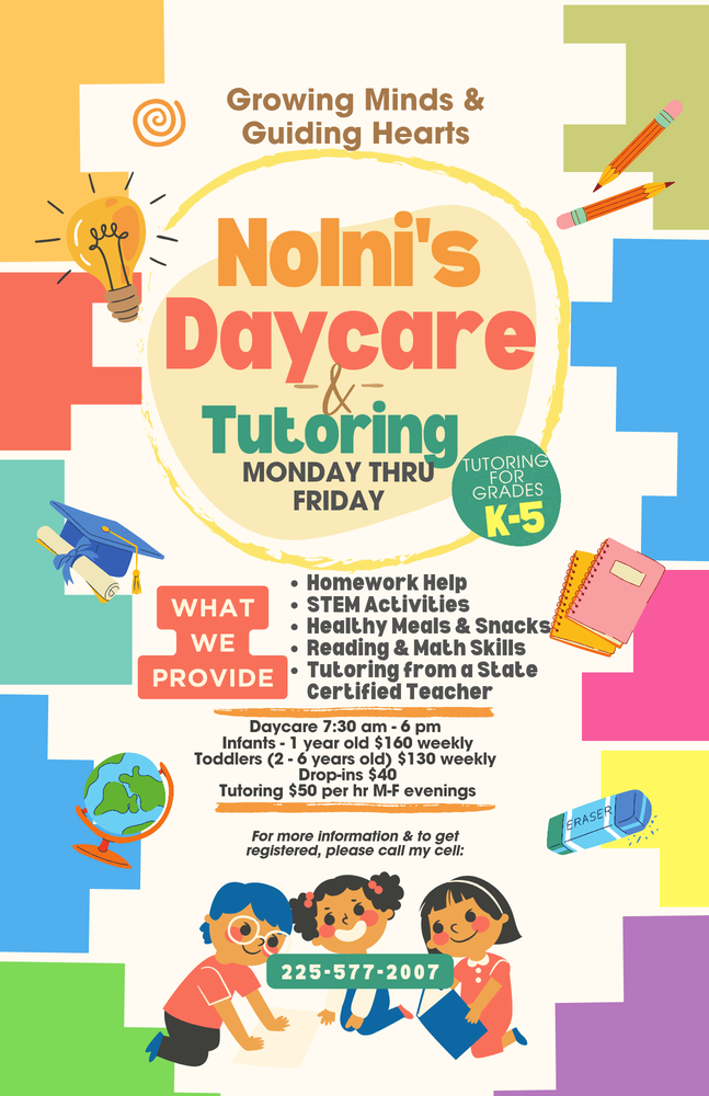 Nolni's Daycare - childcare center in Baton Rouge, LA