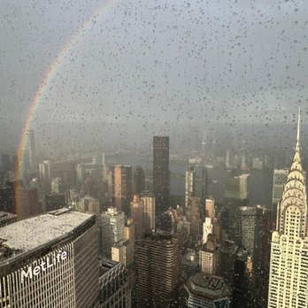 Summit One Vanderbilt - Rainbow after the rain - Observatories Near Me - New York, New York Summit One Vanderbilt - Rainbow after the rain - Observatories Near Me - New York, New York