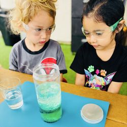 Royal Montessori School of Oceanside  - Science experiments