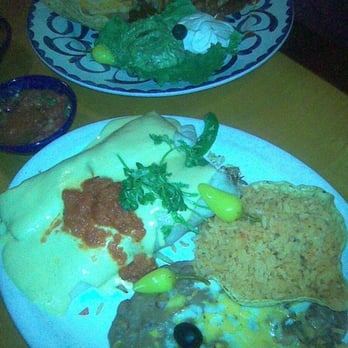 Casa De Pico - Beef Chimi (back) and Machaco Burritos w/cheese sauce (front) - Mexican Near Me - La Mesa, California Casa De Pico - Beef Chimi (back) and Machaco Burritos w/cheese sauce (front) - Mexican Near Me - La Mesa, California