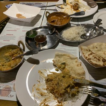 Himalayan Grill - Lamb masala and veggie korma with naan and basmati rice - Himalayan/Nepalese Near Me - Flagstaff, Arizona