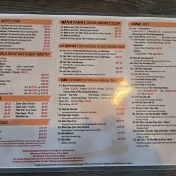 Viet Noodle Bar - Menu - July 2026 (2/2) - Vietnamese Near Me - Las Vegas, Nevada Viet Noodle Bar - Menu - July 2026 (2/2) - Vietnamese Near Me - Las Vegas, Nevada