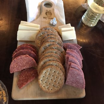 Ugly Bunny Winery - Cheese plate - Wineries Near Me - Loudonville, Ohio