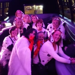 Bustonian - We went out October 30th as Cruella and her puppies!