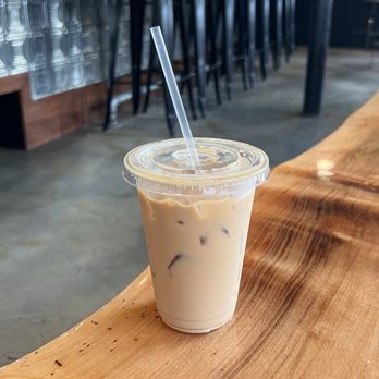 Gold Leaf Coffee Co. - Iced Caramel Latte - Coffee & Tea Near Me - Ormond Beach, Florida Gold Leaf Coffee Co. - Iced Caramel Latte - Coffee & Tea Near Me - Ormond Beach, Florida