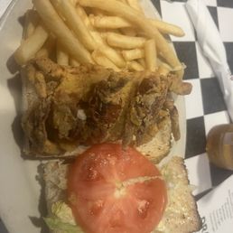 Fried Soft Shell Crab Po-Boy Fried Soft Shell Crab Po-Boy
