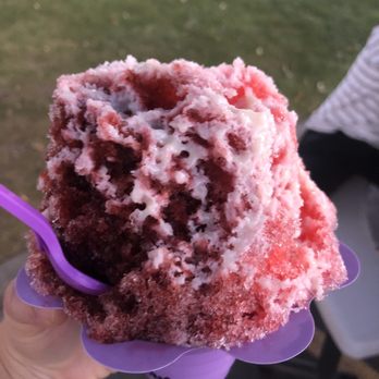 Hokulia - Boysenberry (my favorite) and pomegranate! - Shaved Ice Near Me - Farmington, Utah