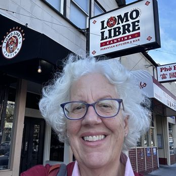 Lomo Libre Cantina - Author out in front at the entrance - Peruvian Near Me - San Francisco, California