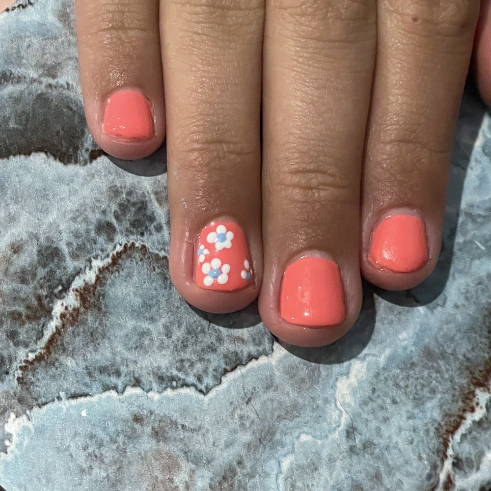 Sassy Nails - Polish change with flowers - Nail Salons Near Me - Las Vegas, Nevada Sassy Nails - Polish change with flowers - Nail Salons Near Me - Las Vegas, Nevada