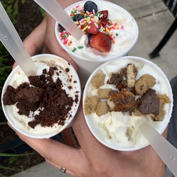 Yoberri - 3 small mix'ns - Ice Cream & Frozen Yogurt Near Me - Chicago, Illinois Yoberri - 3 small mix'ns - Ice Cream & Frozen Yogurt Near Me - Chicago, Illinois