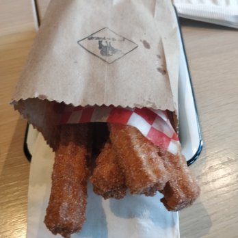 Moose and Poncho - a donut in a paper bag - Mexican Near Me - Calgary, Alberta Moose and Poncho - a donut in a paper bag - Mexican Near Me - Calgary, Alberta