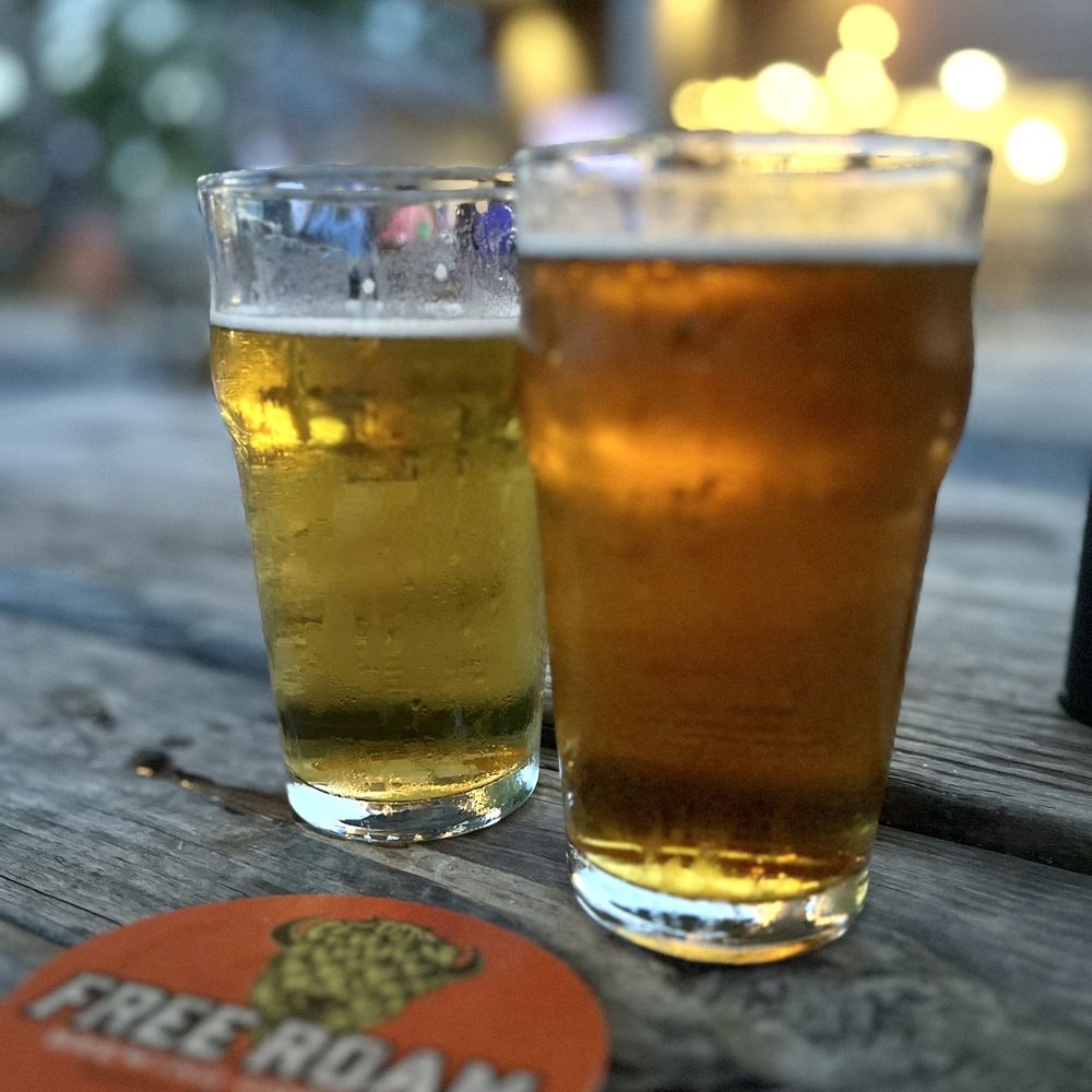 a pint and a glass of beer a pint and a glass of beer