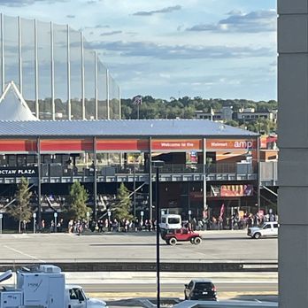 Walmart AMP - view from our window at Embassy Suites, the Walmart AMP is right next door - Stadiums & Arenas Near Me - Rogers, Arkansas Walmart AMP - view from our window at Embassy Suites, the Walmart AMP is right next door - Stadiums & Arenas Near Me - Rogers, Arkansas