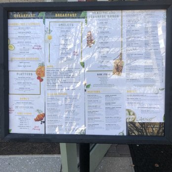 Olive Lebanese Eatery - Menu (sorry for the glare) - Mediterranean Near Me - Arlington, Virginia