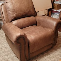 Badcock Home Furniture &more - Our swivel recliner, not carried in the store.