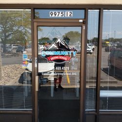 Community Driving School - Front door