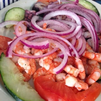 Mariscos Mazatlan - Appetizer of shrimp and octopus lightly seasoned with like juice, very refreshing and light. - Seafood Near Me - Oklahoma City, Oklahoma Mariscos Mazatlan - Appetizer of shrimp and octopus lightly seasoned with like juice, very refreshing and light. - Seafood Near Me - Oklahoma City, Oklahoma