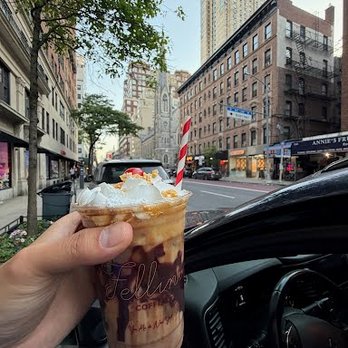 Fellini Coffee - Banana Split latte - Coffee & Tea Near Me - New York, New York