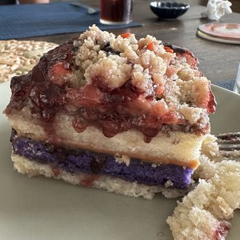 Comfortland - PB&J rainbow cake - Coffee & Tea Near Me - New York, New York