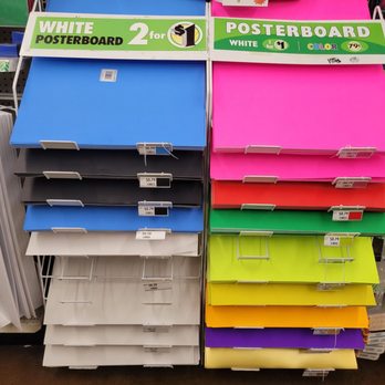 Dollar Tree - Posterboard 2/$1 - 7/9/22 - Discount Store Near Me - Las Vegas, Nevada
