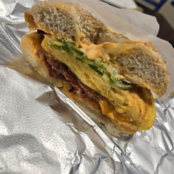 Cafe Square One - Bacon breakfast sandwich - Sandwiches Near Me - Philadelphia, Pennsylvania