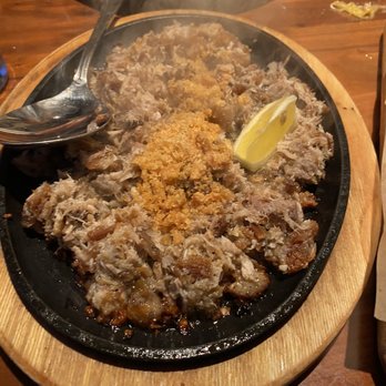 Avenida Restaurant - pork sisig - Filipino Near Me - San Mateo, California