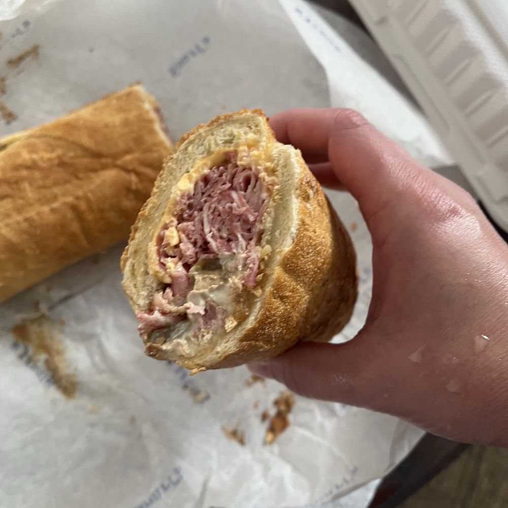 Ham and cheese toasted to perfection Ham and cheese toasted to perfection