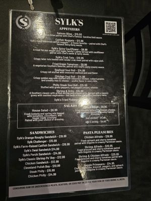Menu photo 1 Sylks Maple Heights, OH