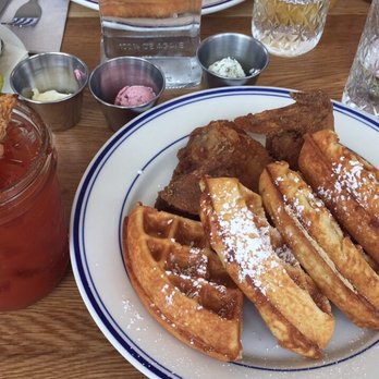 Sweet Chick - Chicken + waffles. Bloody Maria to drink. - Breakfast & Brunch Near Me - Brooklyn, New York Sweet Chick - Chicken + waffles. Bloody Maria to drink. - Breakfast & Brunch Near Me - Brooklyn, New York