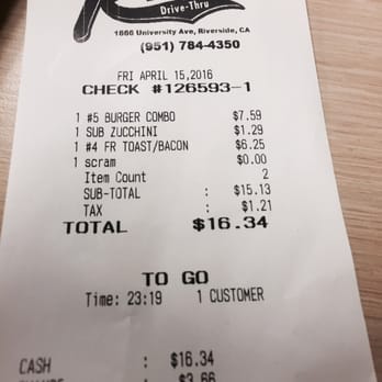 R Burgers - The bill - Burgers Near Me - Riverside, California R Burgers - The bill - Burgers Near Me - Riverside, California
