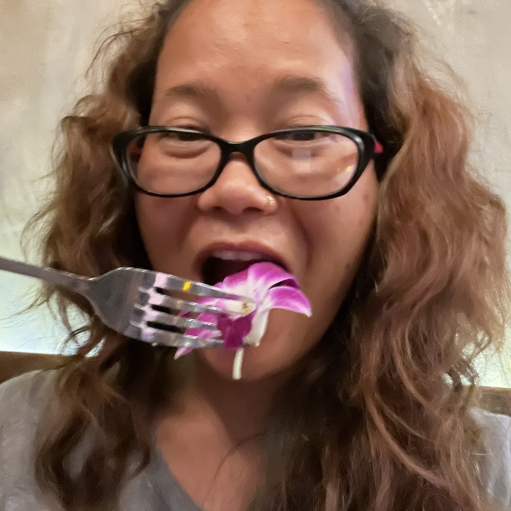 Valla Table - My first time eating orchid flower! I googled to check if it was edible - Thai Near Me - New York, New York Valla Table - My first time eating orchid flower! I googled to check if it was edible - Thai Near Me - New York, New York